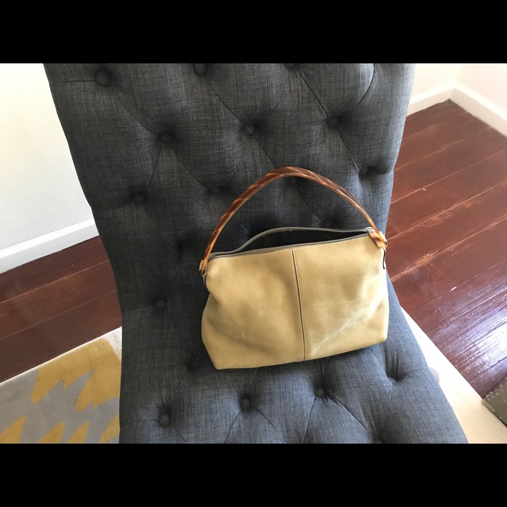 Adrienne Vittadini suede ladies handbag